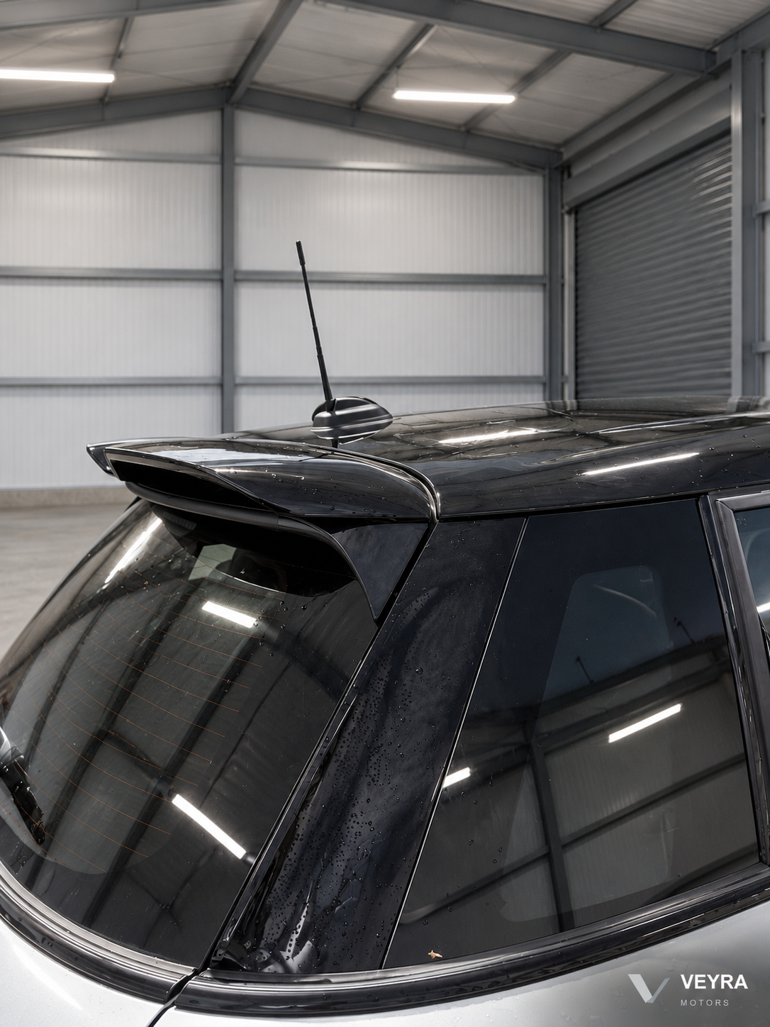 Roof and rear spoiler detail