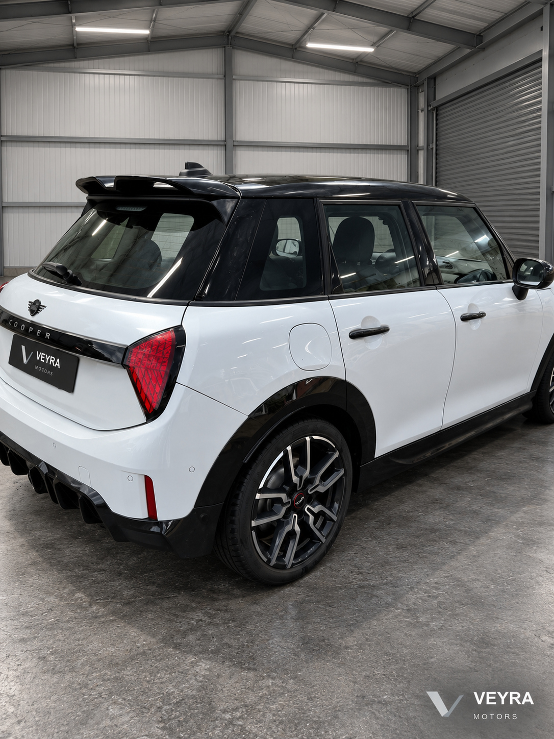 Rear three-quarter view